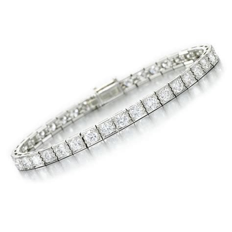 silver cartier bracelet with diamonds